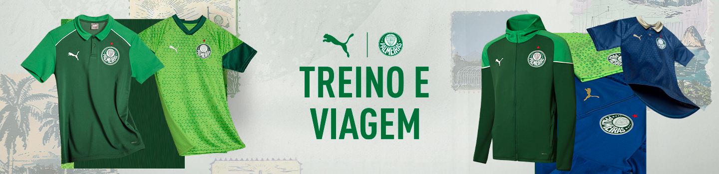 Palmeiras, Home, Away, Third, Treino e Viagem, Linha Torcedor e Mais